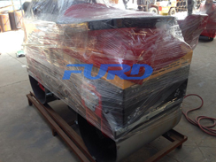 福瑞得機械1噸座駕壓路機，小型單鋼輪壓路機包裝完畢及時發(fā)貨