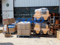 福瑞得今日發(fā)貨：外貿(mào)出口壓路機(jī)20臺(tái)；國(guó)內(nèi)訂購(gòu)一臺(tái)激光整平機(jī)，13臺(tái)壓路機(jī)